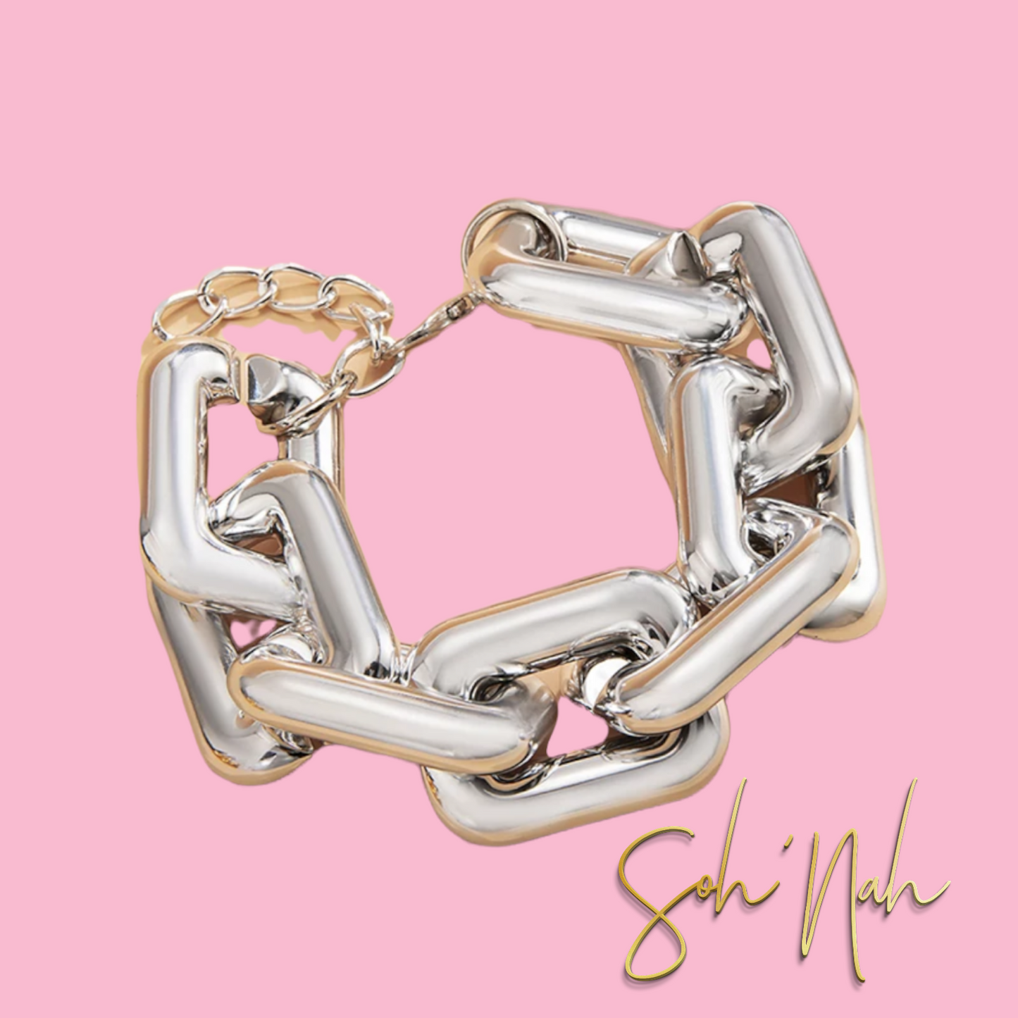 Exaggerated Chunk Bracelet