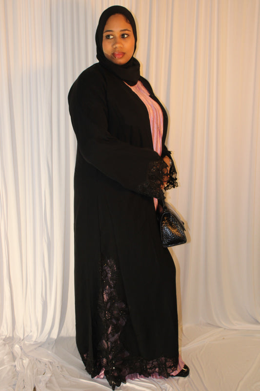Fisah Open Abaya
