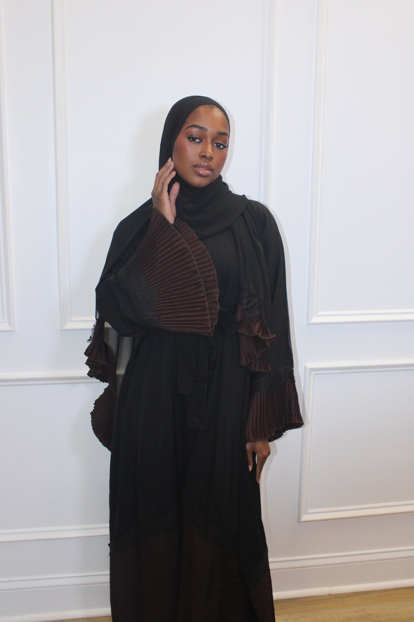 Asma Open Abaya