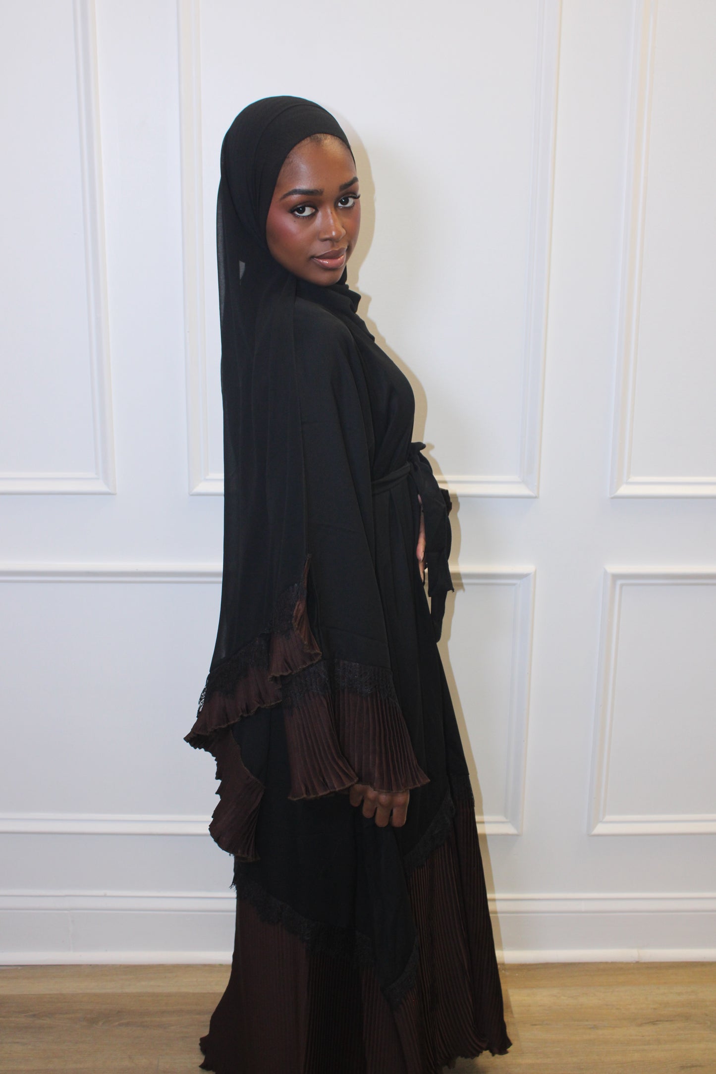 Asma Open Abaya