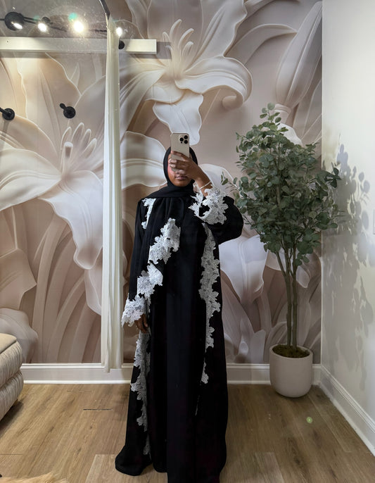 Mahasin Lace Abaya