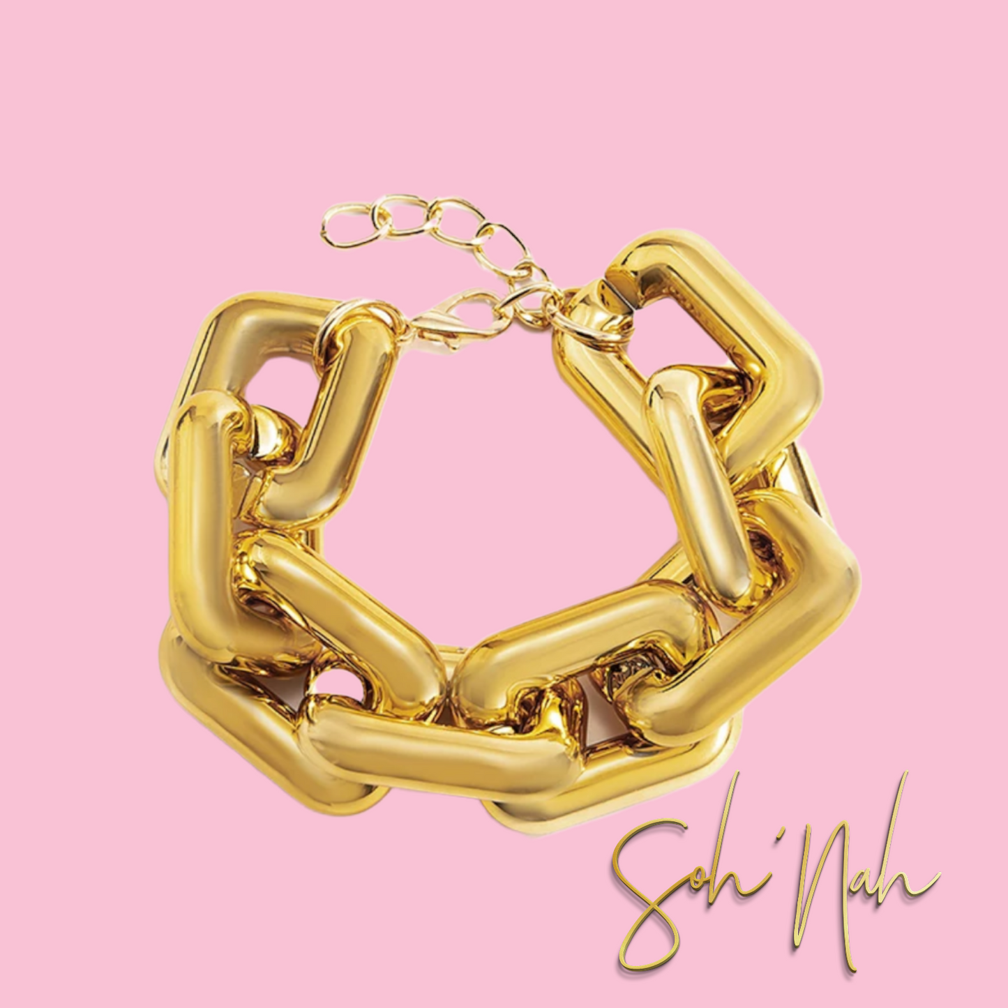 Exaggerated Chunk Bracelet
